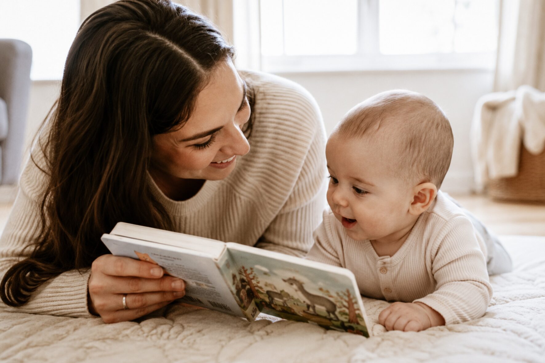 activite-simple-bebe-6-mois 10 activités simple à faire avec un bébé de 6 mois