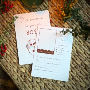 Carte Souvenir de Noël | Père Noël 1 Carte Souvenir de Noël | Père Noël