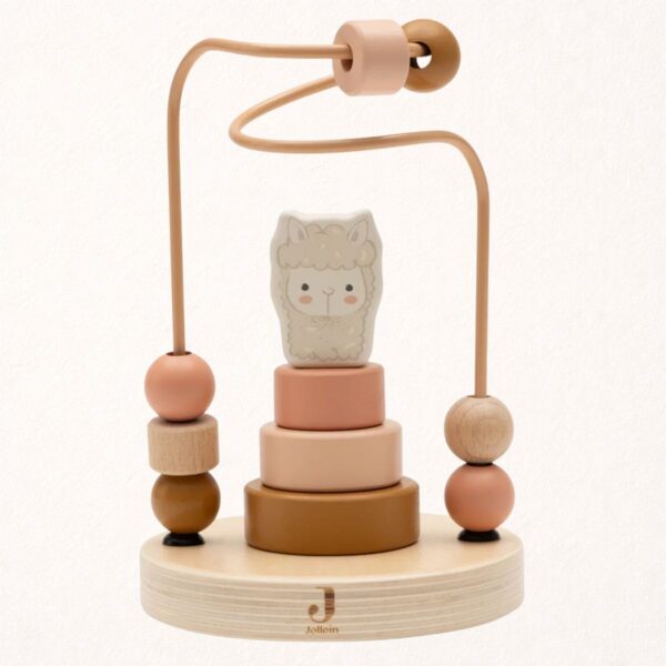 Boulier spirale empilable en bois Alpaga - Jollein