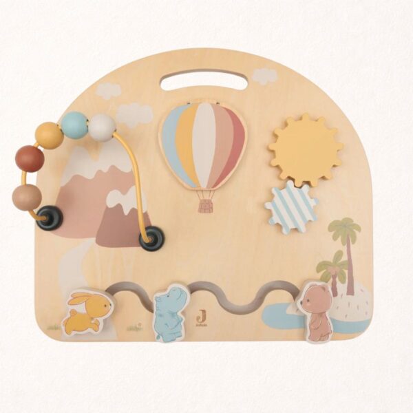 planche d'activité bébé en bois Jollies - Jollein