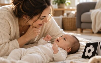 Que faire avec un bébé de 0 à 3 mois ? 10 activités toutes simples pour l’éveiller